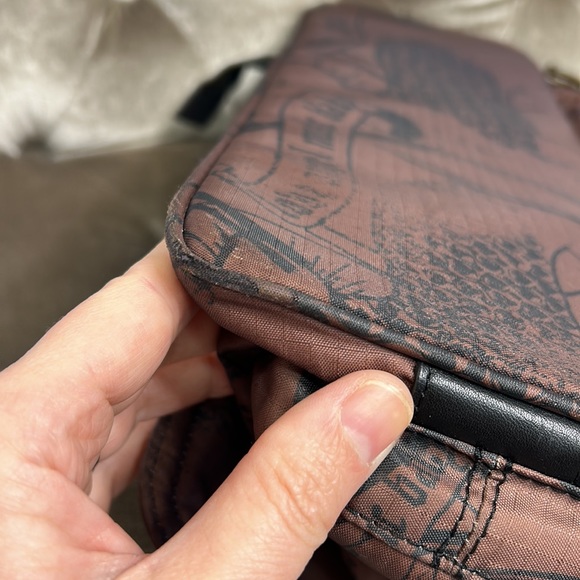 L.A.M.B. Gwen Stefani LeSportSac Y2K Vintage retired school large messenger bag - Picture 5 of 17